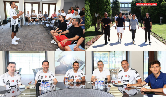 Beşiktaş'ta teknik direktör "Giovanni van Bronckhorst" görevine başladı