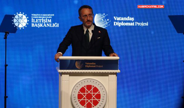 İletişim Başkanı Altun: "Vatandaş diplomasisi, dezenformasyonun zararını en aza indirebilir"