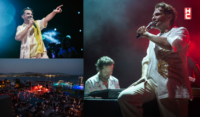 Kenan Doğulu'dan Caresse Bodrum’da unutulmaz konser