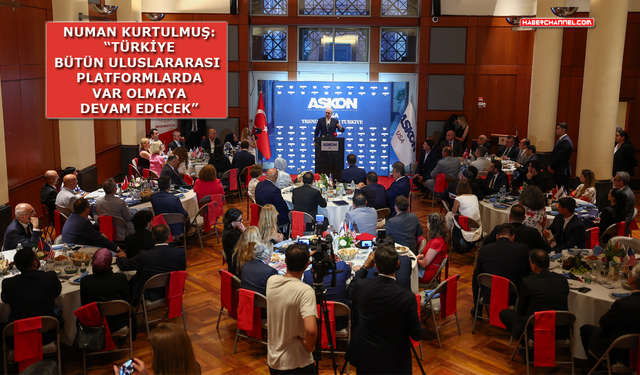 TBMM Başkanı Numan Kurtulmuş, Washington’daki iş adamlarıyla bir araya geldi