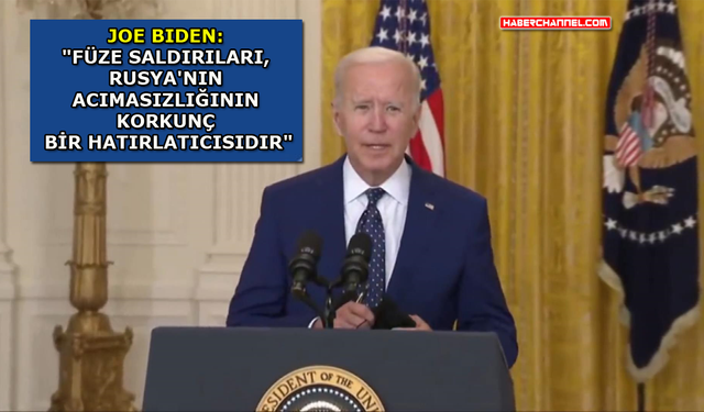 ABD Başkanı Joe Biden'dan "Rusya" açıklaması...