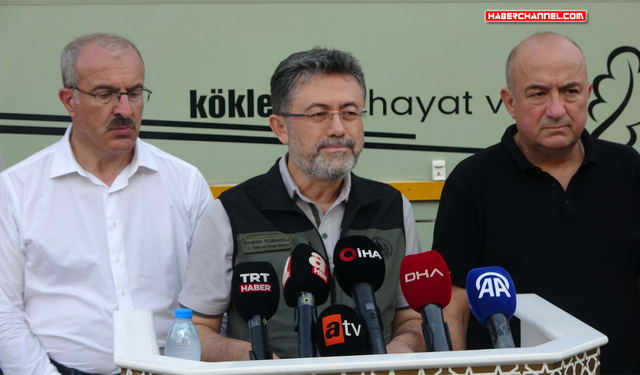 Bakan İbrahim Yumaklı: "3 gün ülkemizde adeta bir seferberlik ilan etmiş durumdayız"