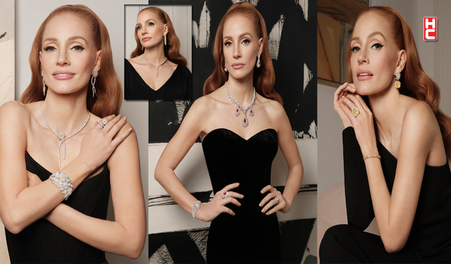 Damiani ve Jessica Chastain'dan göz kamaştıran birliktelik!..