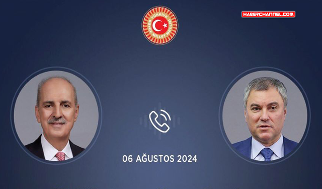 TBMM Başkanı Kurtulmuş, Rusya Federal Meclisi Devlet Duması Başkanı Volodin ile görüştü...