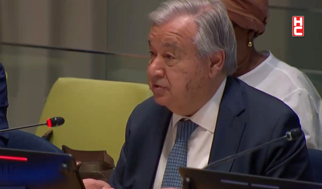 Antonio Guterres: "Nükleer silahları ortan kaldırmalıyız"