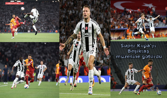 Turkcell Süper Kupa: Beşiktaş, Galatasaray'ı 5-0 mağlup etti