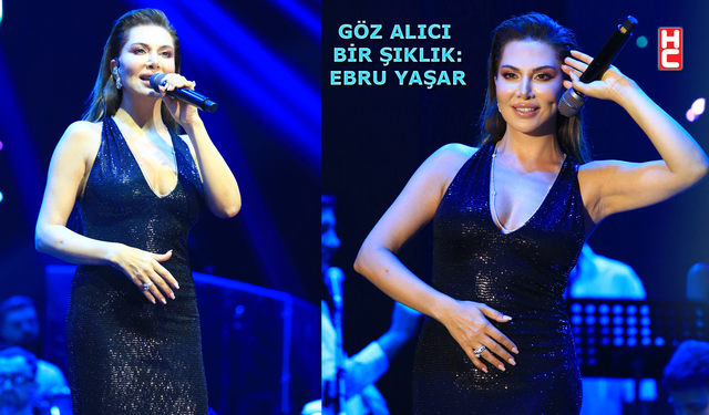 Ebru Yaşar, KKTC'de hayranlarına muhteşem bir gece yaşattı