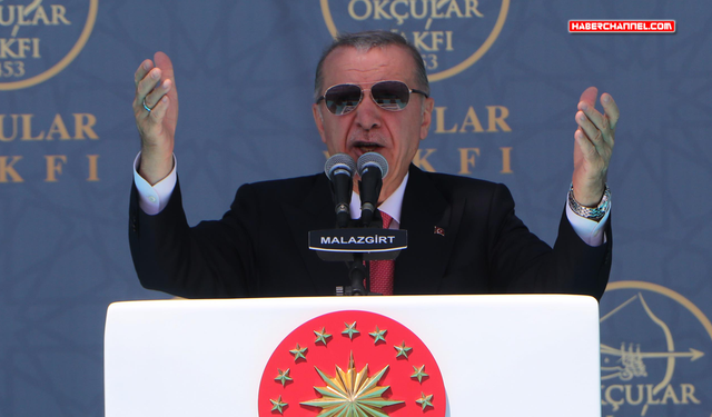 Cumhurbaşkanı Erdoğan: "Malazgirt ruhunu yaşatacak, yeni nesillere şanla şerefle teslim edeceğiz"