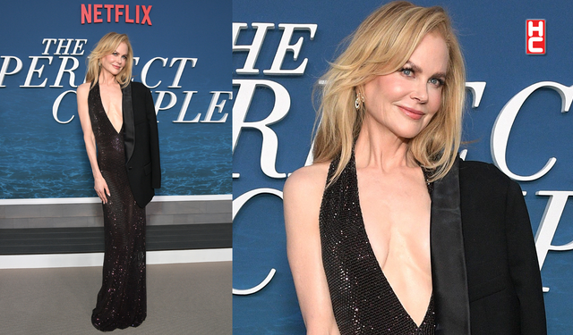 Nicole Kidman, "The Perfect Couple" galasında Messika küpeleri ile göz kamaştırdı