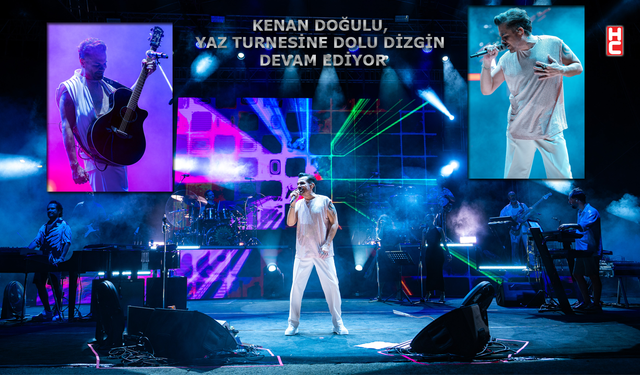 Kenan Doğulu, Bodrum’da unutulmaz performansıyla büyüledi