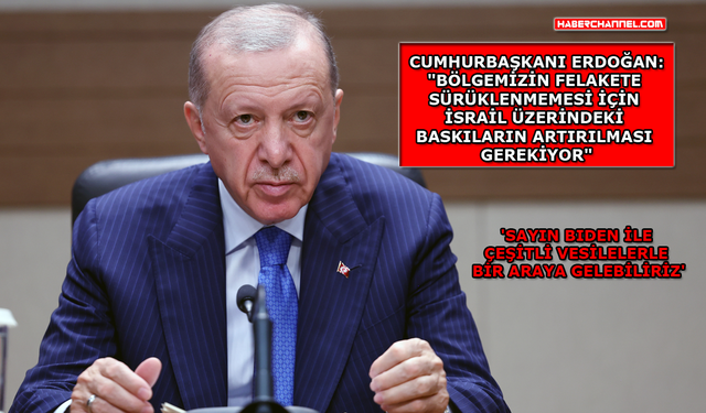 Cumhurbaşkanı Erdoğan, ABD ziyareti öncesi basın toplantısı düzenledi