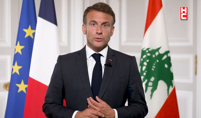 Fransa Cumhurbaşkanı Emmanuel Macron: "Lübnan’ın yanındayız"