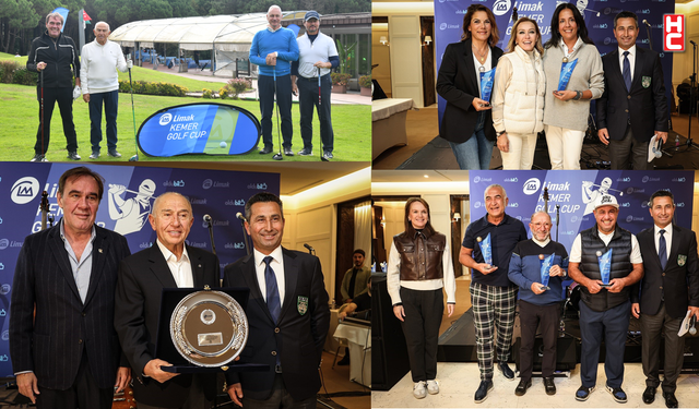 Limak Kemer Golf Cup 2024’te ödüller sahiplerini buldu...