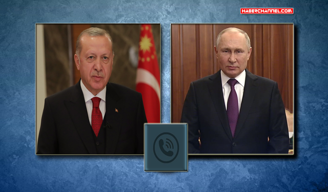 Cumhurbaşkanı Erdoğan, Vladimir Putin ile görüştü...