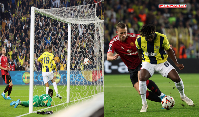 Fenerbahçe, sahasında Manchester United ile 1-1 berabere kaldı