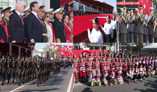 Cumhuriyetin 101'inci yılında Vatan Caddesi'nde coşkulu kutlama...