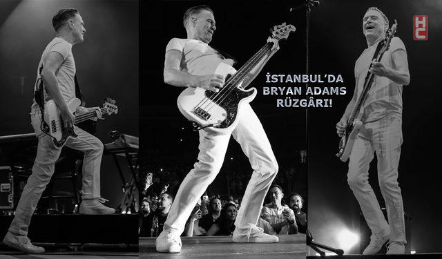 İstanbul'da unutulmaz konser: "Bryan Adams"