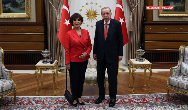 Cumhurbaşkanı Erdoğan, Hülya Koçyiğit'i kabul etti...