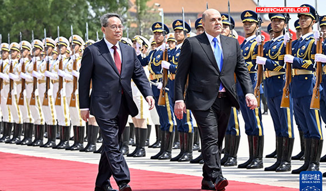 Çin Başbakanı Qiang ve Rusya Başbakanı Mişustin bir araya geldi