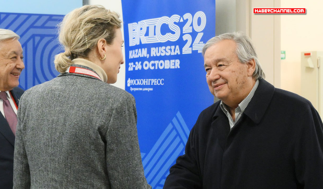 BM Genel Sekreteri Antonio Guterres, Rusya’da...