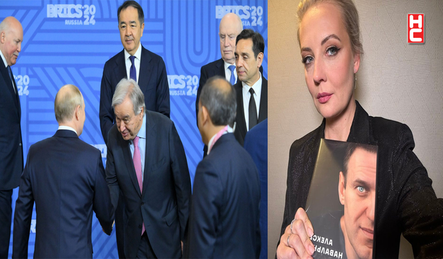 Yulia Navalnaya: "Guterres bir katille el sıkıştı"