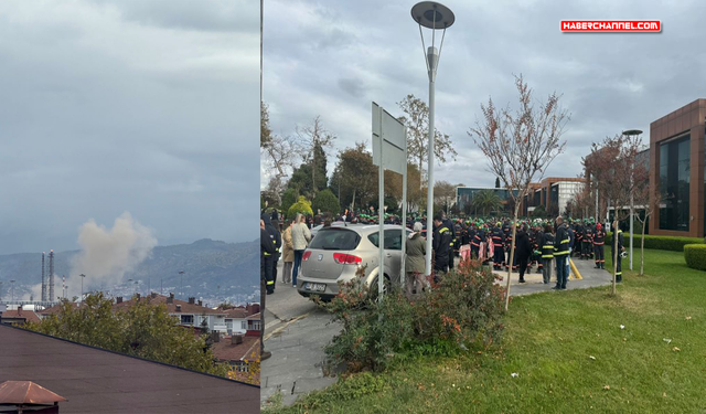 TÜPRAŞ'ta tatbikat sırasında patlama...