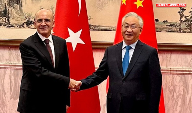 Bakan Mehmet Şimşek, Çin Başbakan Yardımcısı Zhang Guoqing ile görüştü