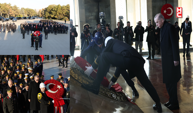 Anıtkabir'de '10 Kasım' töreni