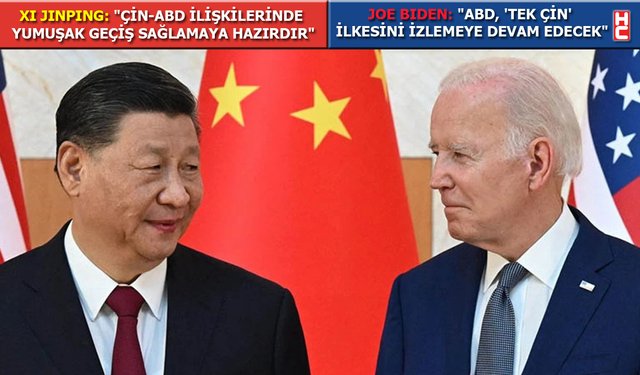 Çin Devlet Başkanı Xi Jinping ve ABD Başkanı Joe Biden 'APEC Zirvesi'nde görüştü