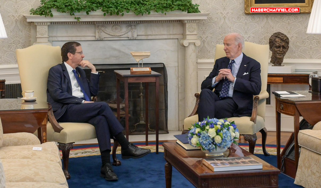 Biden ve Herzog görüştü: Biden'dan İsrail'e 'destek' açıklaması