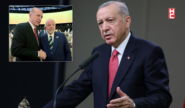 Cumhurbaşkanı Erdoğan, Brezilya'ya gidecek...