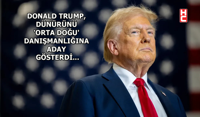 Trump, dünürü Massad Boulos'u ‘Orta Doğu’ danışmanlığına aday gösterdi