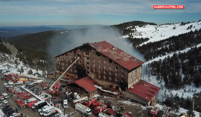 Bolu'daki otel yangınıyla ilgili Yayın Yasağı getirildi...