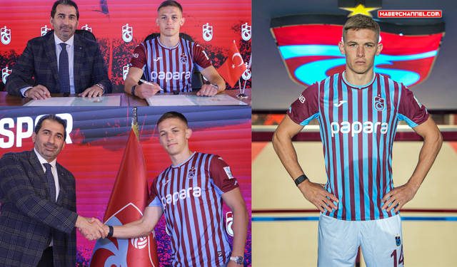 Trabzonspor, Danylo Sikan ile 4,5 yıllık sözleşme imzaladı...