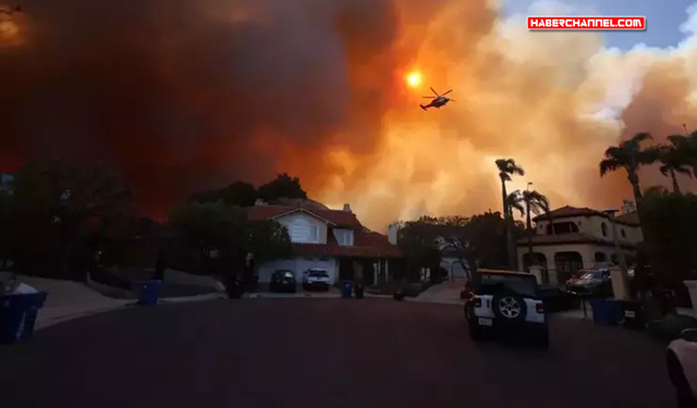 Los Angeles’ta ‘en yüksek seviye kırmızı bayrak’ uyarısı yapıldı...