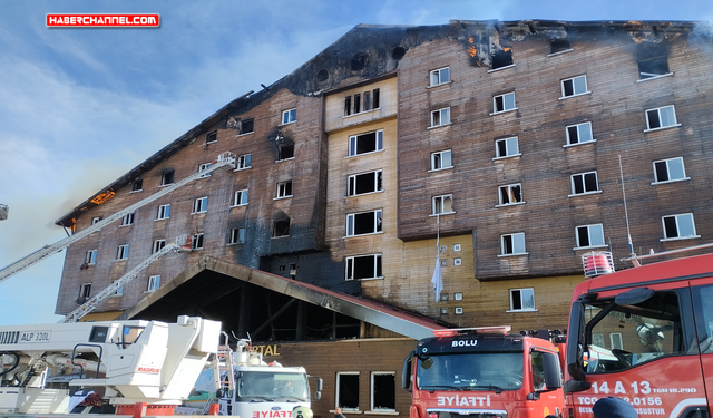 Kartalkaya'da yanan otel için 'çökme' uyarısı yapıldı...