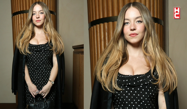 Doğal ve Zarif: Sydney Sweeney Miu Miu davetinde ışıldadı...
