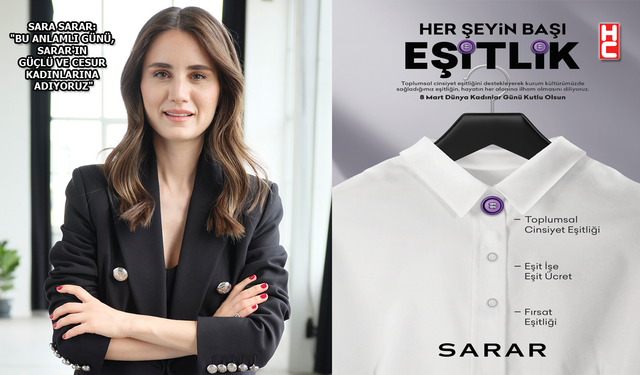 SARAR'dan 8 Mart Dünya Kadınlar Günü mesajı...