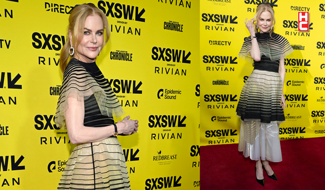 Nicole Kidman, Holland prömiyerinde FENDI ile göz doldurdu