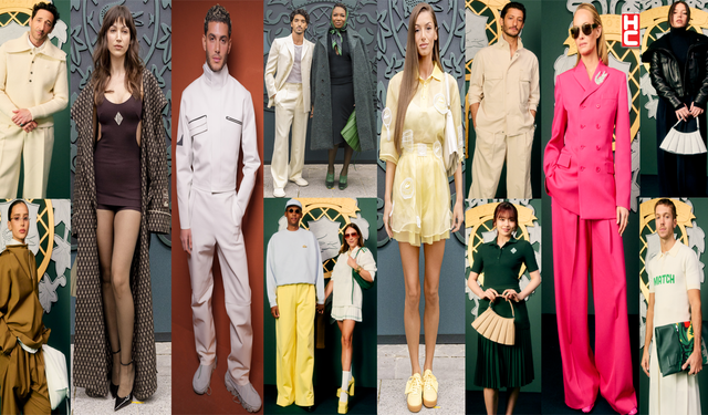 Ünlü isimleri Paris Fashion Week'te buluşturan defile: Lacoste