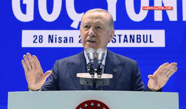 Cumhurbaşkanı Erdoğan: "Türkiye’de toplam 4 milyon 33 bin göçmen var"