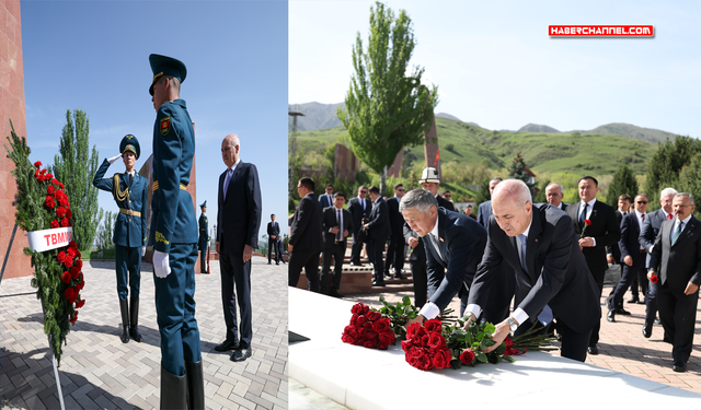 TBMM Başkanı Numan Kurtulmuş, Ata-Beyit Ulusal Tarih ve Anıt Kompleksi’ni ziyaret etti