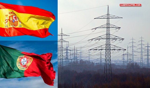 İspanya ve Portekiz'in büyük bölümünde elektrikler kesildi...