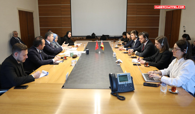 Almanya Yeşiller Partisi'nden AK Parti'ye ziyaret...