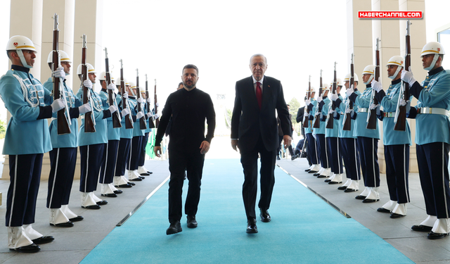 Ukrayna Devlet Başkanı Volodimir Zelenskiy, Ankara'da