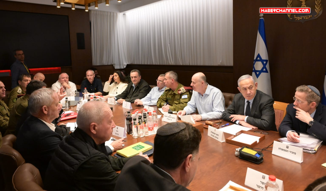 İsrail Başbakanı Netanyahu kabineyi topluyor...