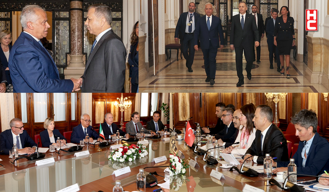 Bakan Ali Yerlikaya, İtalyan mevkidaşı Matteo Piantedosi ile görüştü