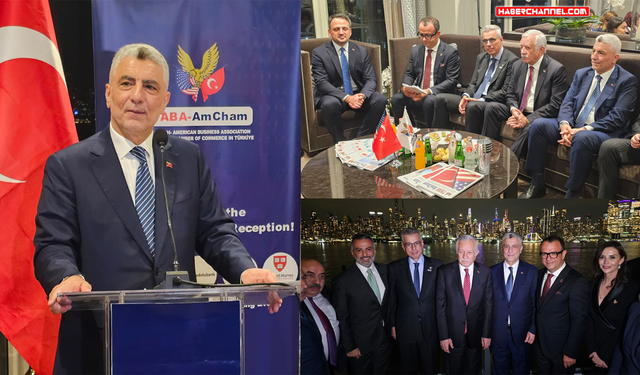 Bakan Ömer Bolat, New York'ta iş dünyası temsilcileriyle görüştü