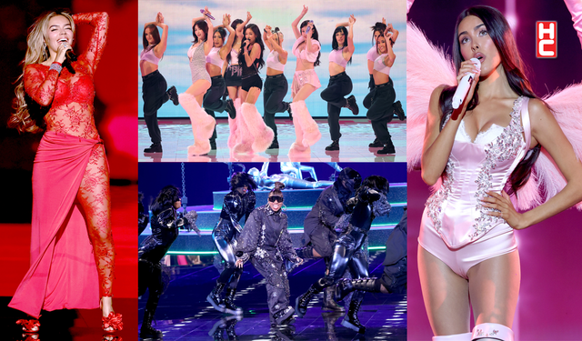 VS Fashion Show sahnesinde: Karol G, Madison Beer, Missy Elliott ve TWICE