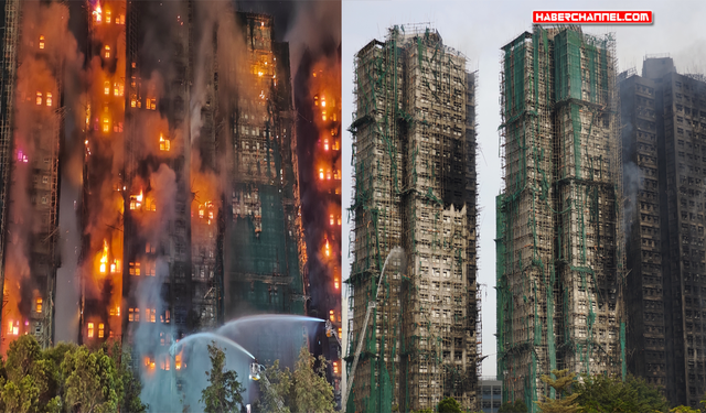 Hong Kong'da sitede çıkan yangında hayatını kaybedenlerin sayısı '128’e yükseldi